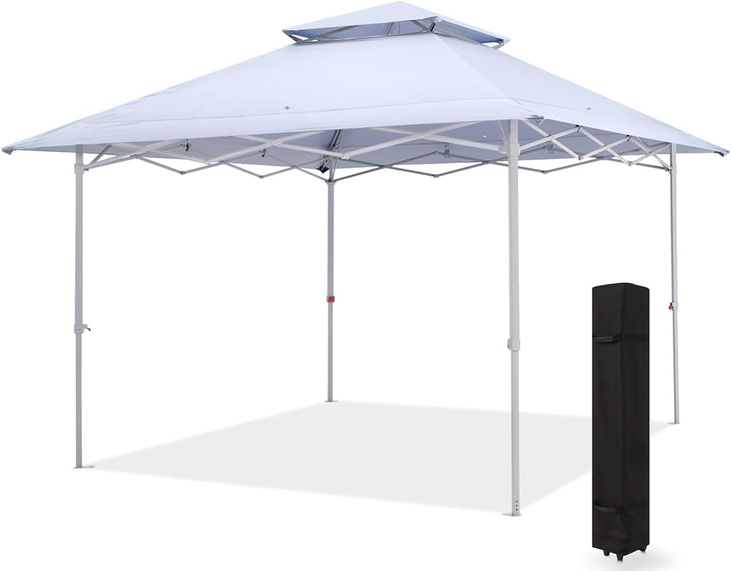 Pop-Up Canopy Tent 13x13 Instant Shelter with Wheeled Bag C879