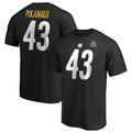 Black Pittsburgh Steelers Retired Player Football S8355
