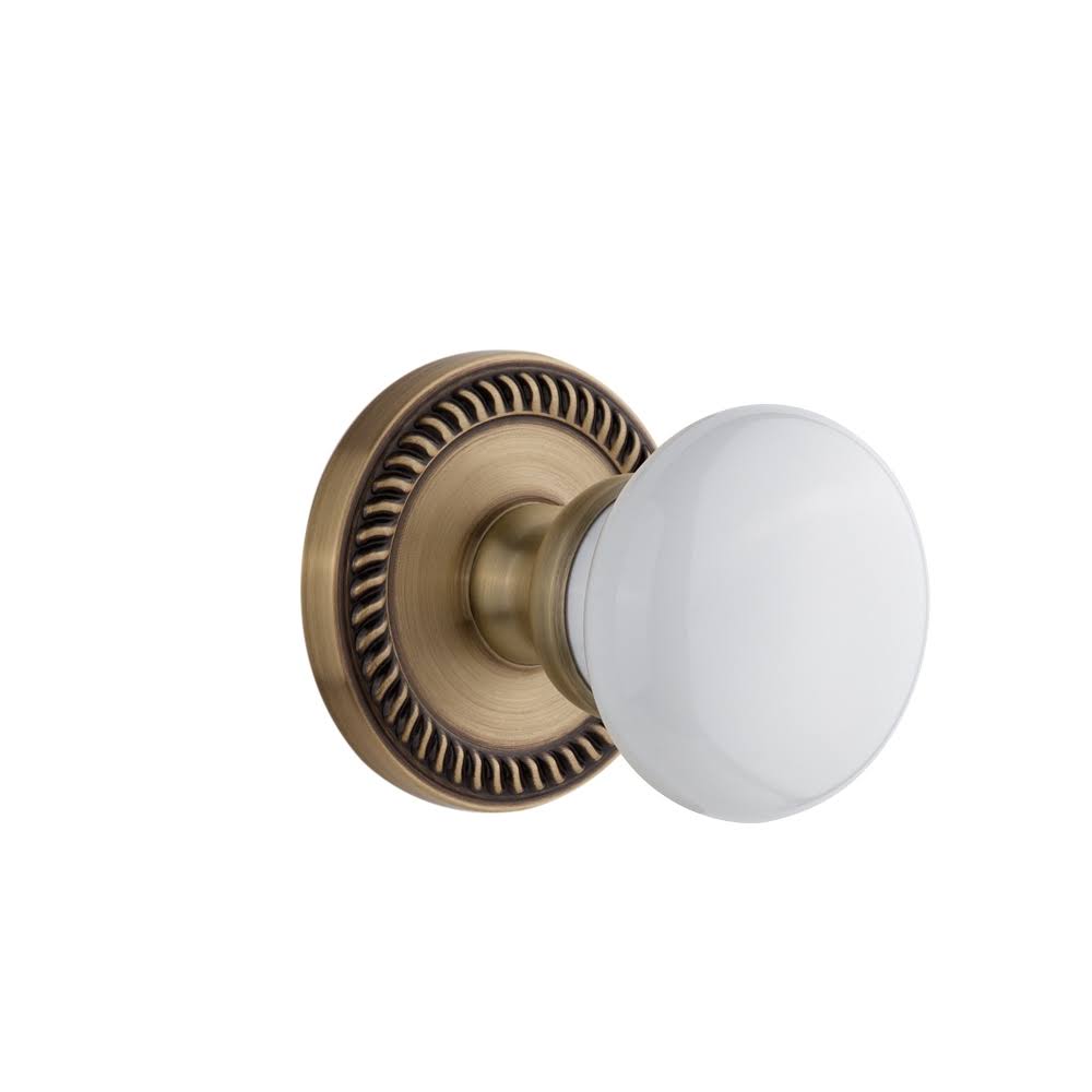 Vintage Brass Single Dummy Rosette with Knob I9897