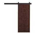 Sable Wood Sliding Barn Door with Hardware Kit P795