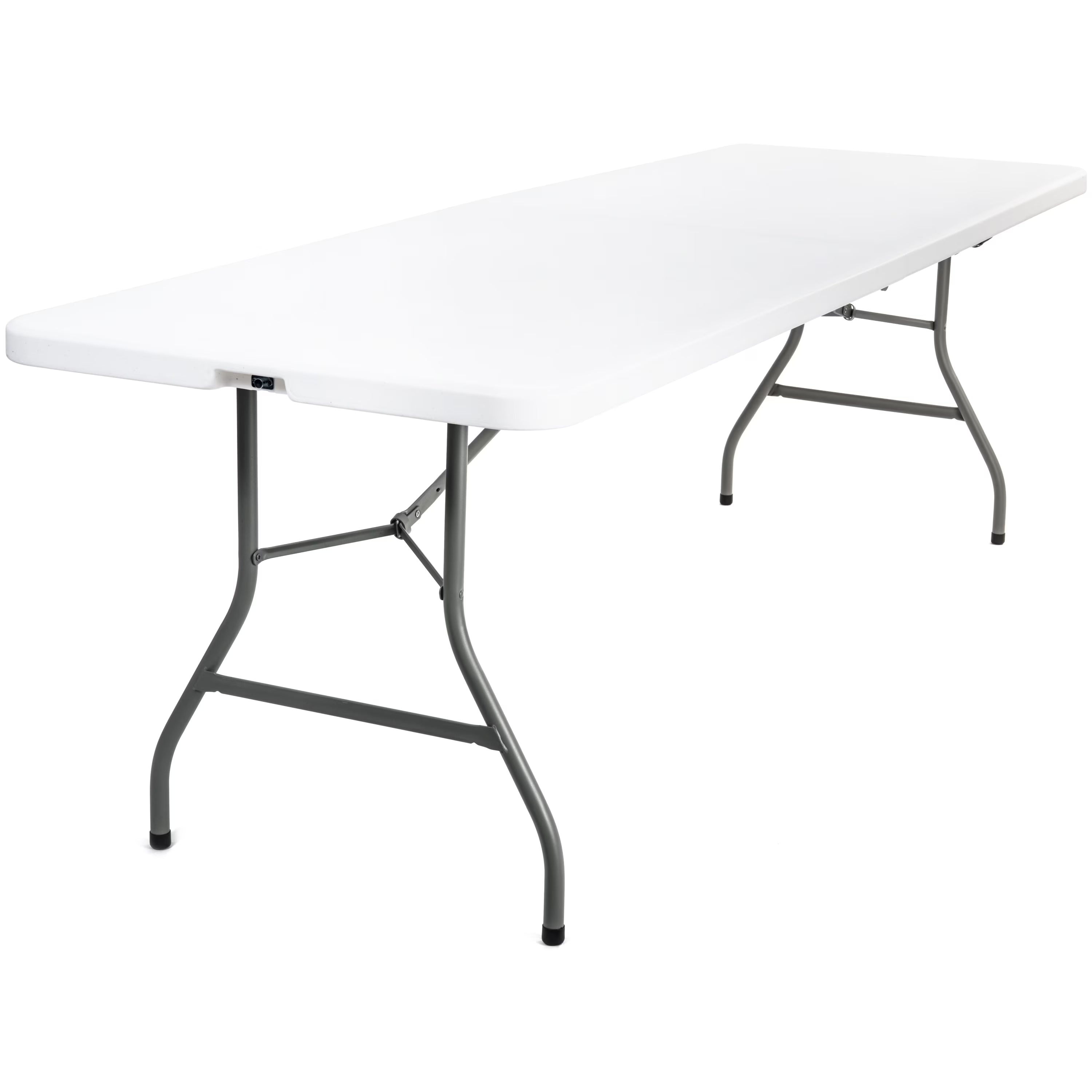 8'X30" Rhinolite Plastic Half Folding Banquet Table B494
