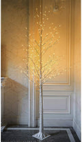 Lighted Birch Tree 8 Feet 240 LED V28446