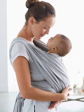 Grey Wrap Baby Carrier F260