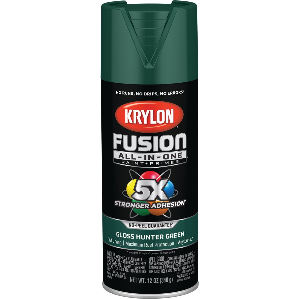 Hunter Green Gloss Spray Paint & Primer T60400
