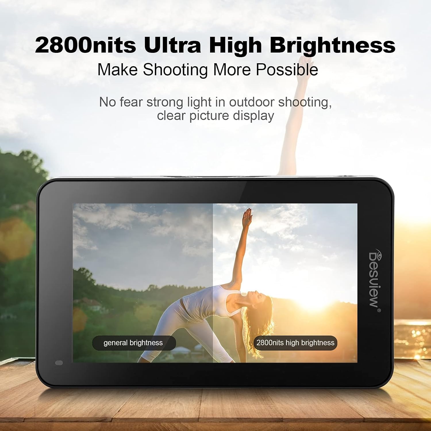5.5 inch Touch Screen Camera Field Monitor with 4K Input/Output Z586
