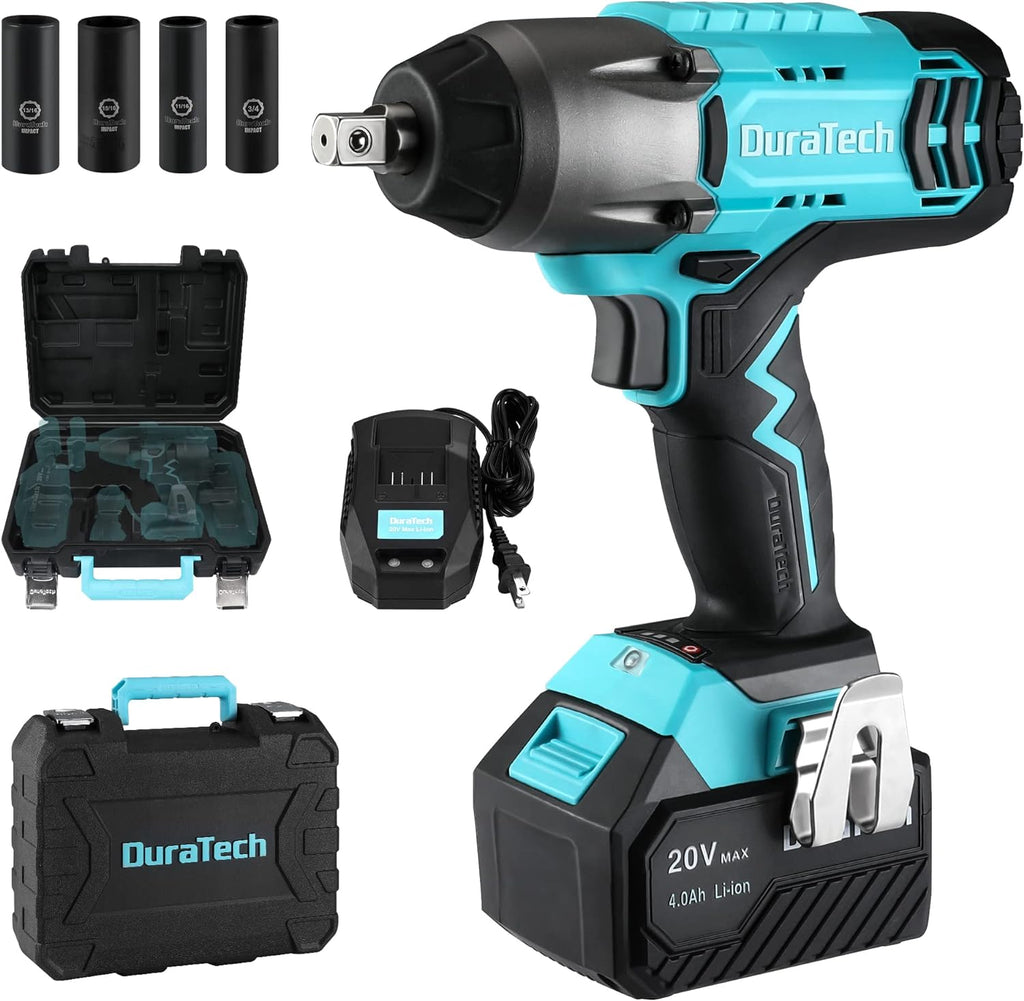 20V Cordless Impact Wrench, 330 Ft-lbs, 1/2-inch Cr-v Steel R146196