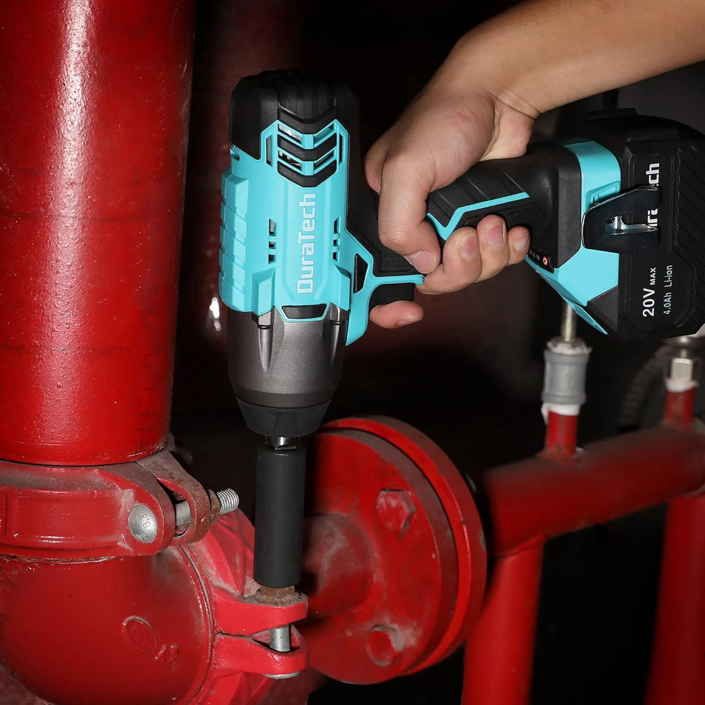 20V Cordless Impact Wrench, 330 Ft-lbs, 1/2-inch Cr-v Steel R146196