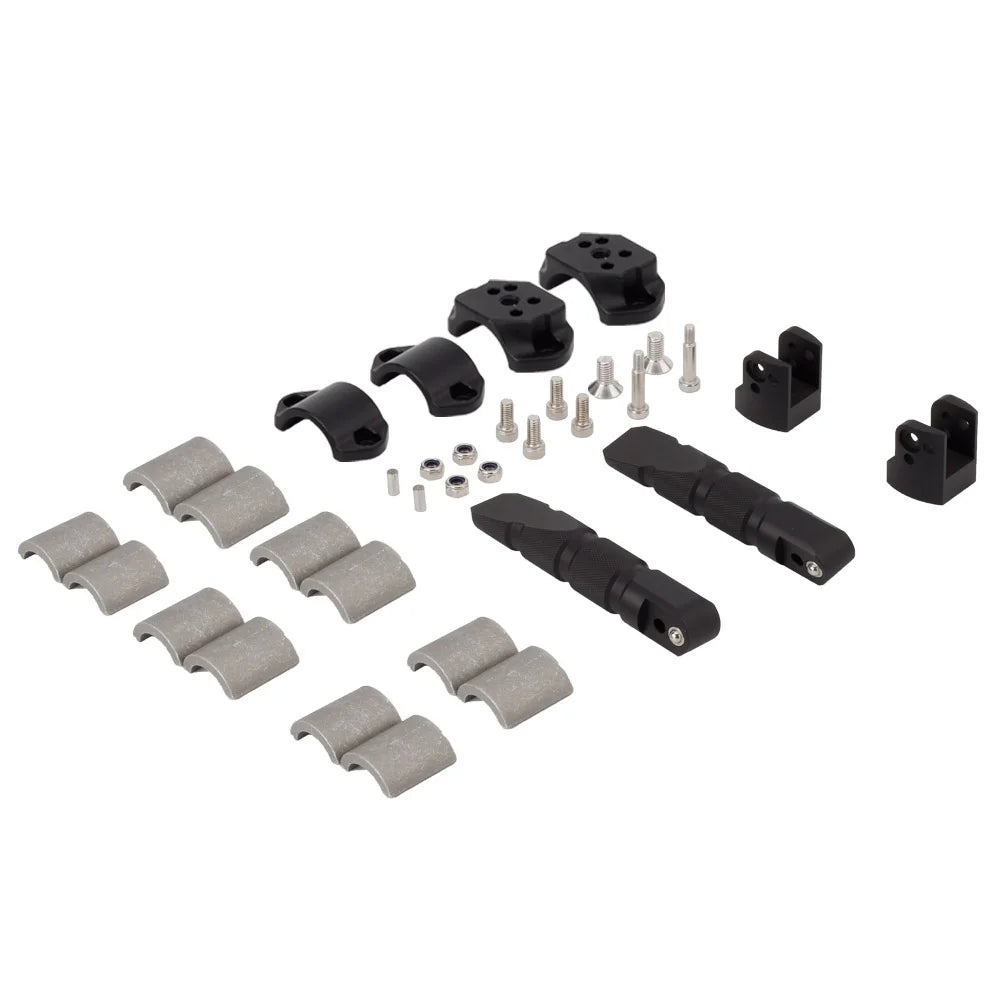 360 Rotatable Highway Crash Bar Foot Pegs H65873