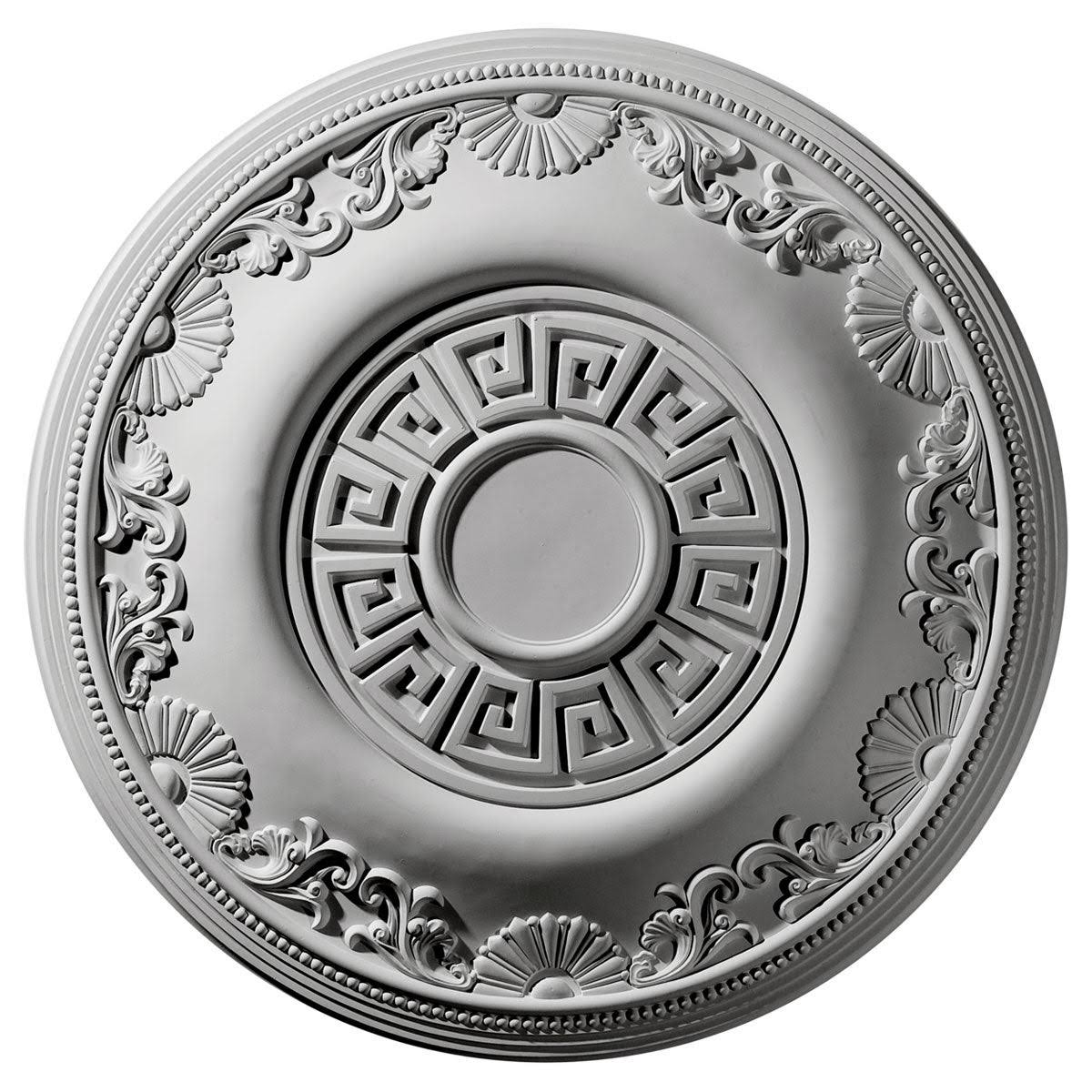 Hand-Painted Flash Copper Ceiling Medallion T7876