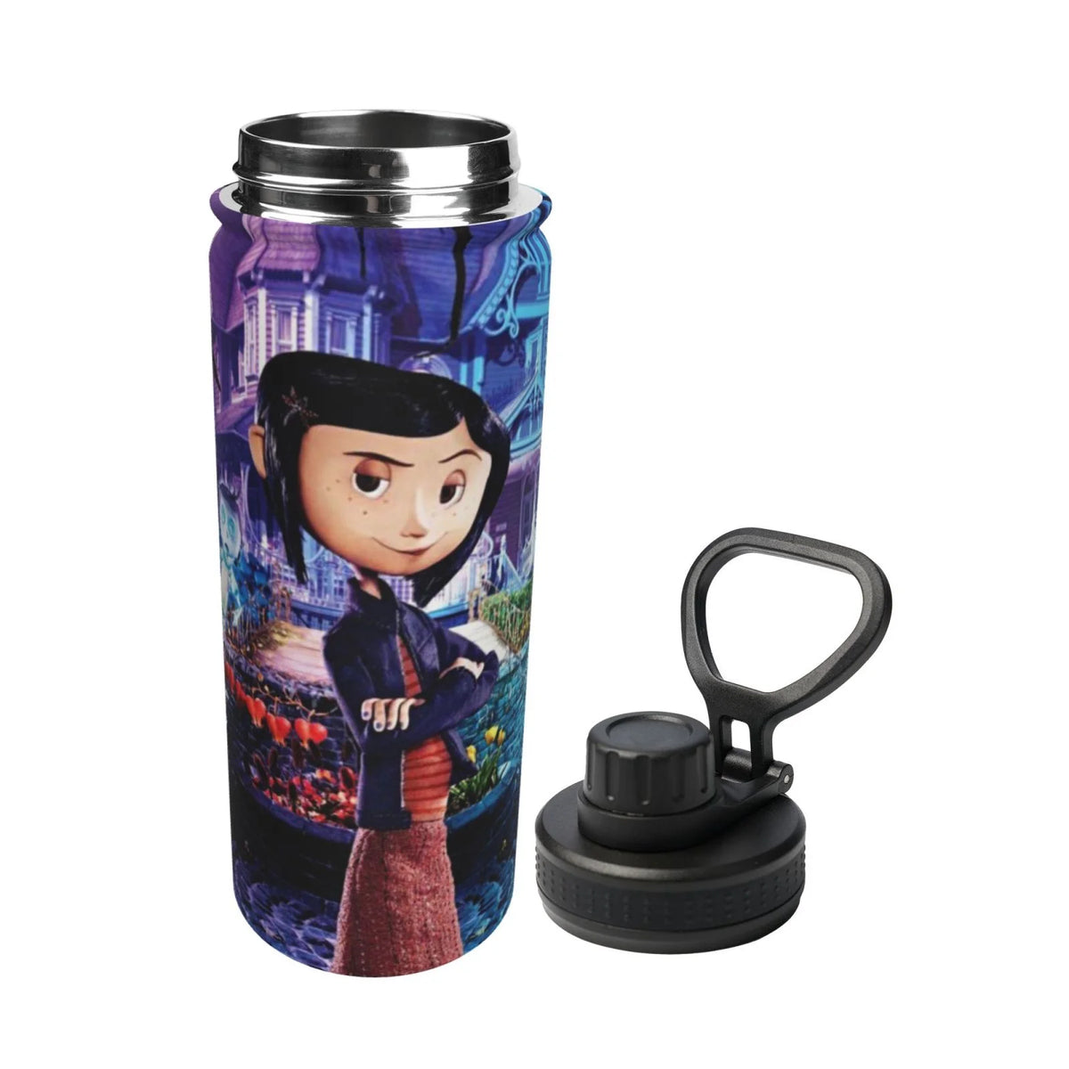 18OZ Stainless Steel Insulated Water Bottle U79919