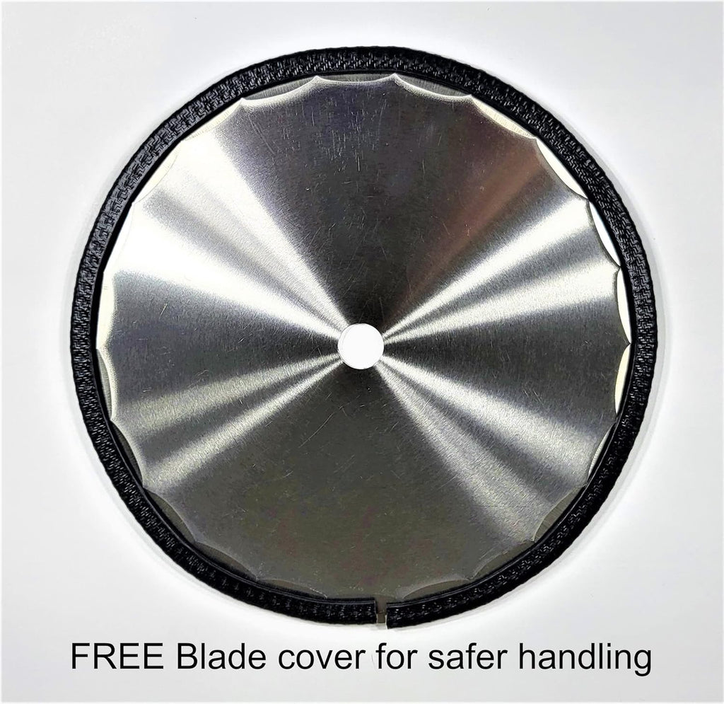 7 x 5/8 x .095 M2 Steel Scalloped Cut Off Blade V4227