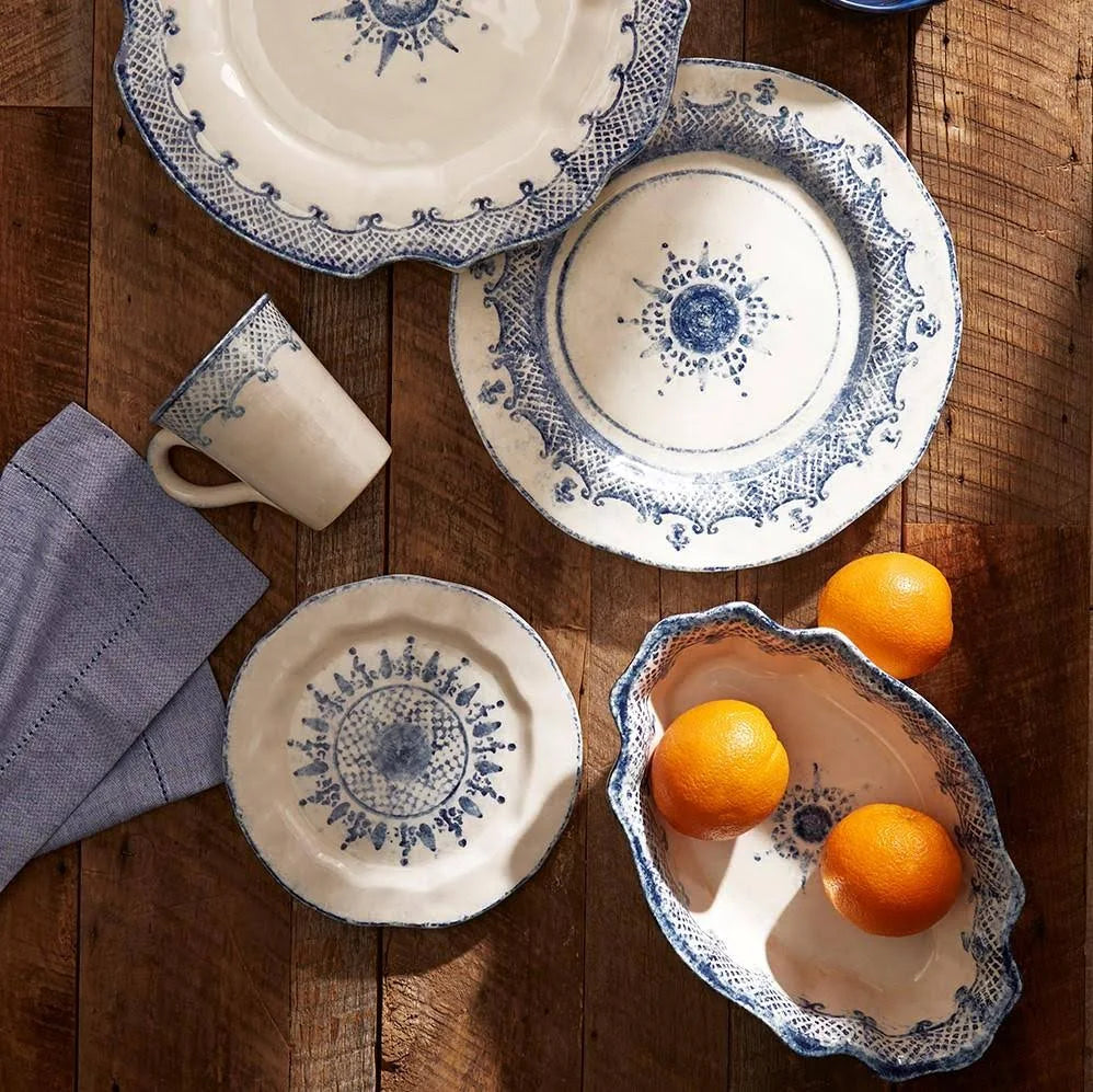 Oval Scalloped Platter L1619