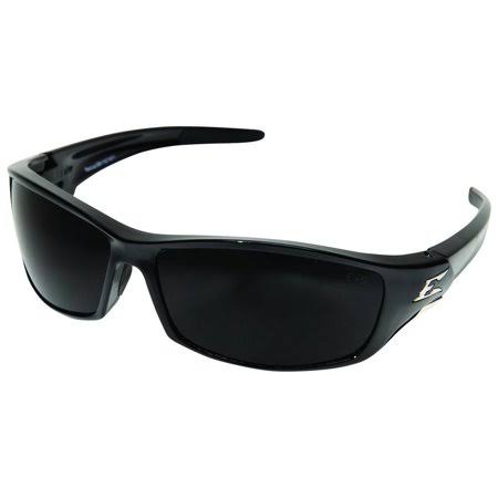 Safety Glasses Black Frame Smoke Lens I41989