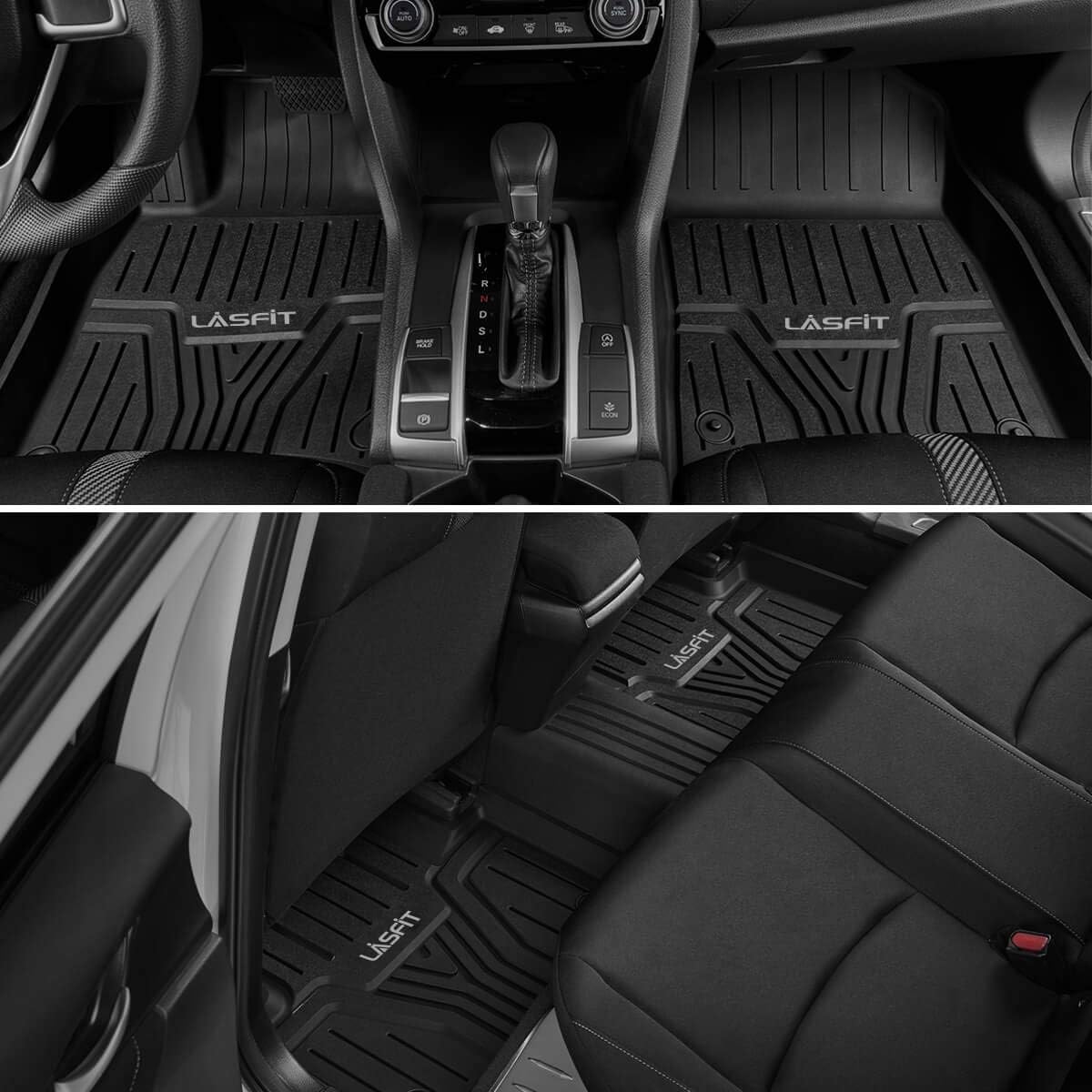 All Weather Guard Custom TPE Car Floor Liners for 2022 Honda Civic T974