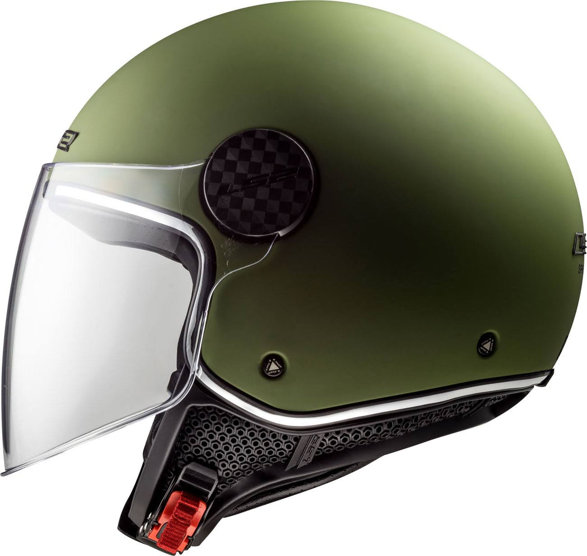 Green Size XL Jet Helmet W294