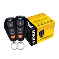 1-Way Car Alarm Security System and Keyless Entry D8582