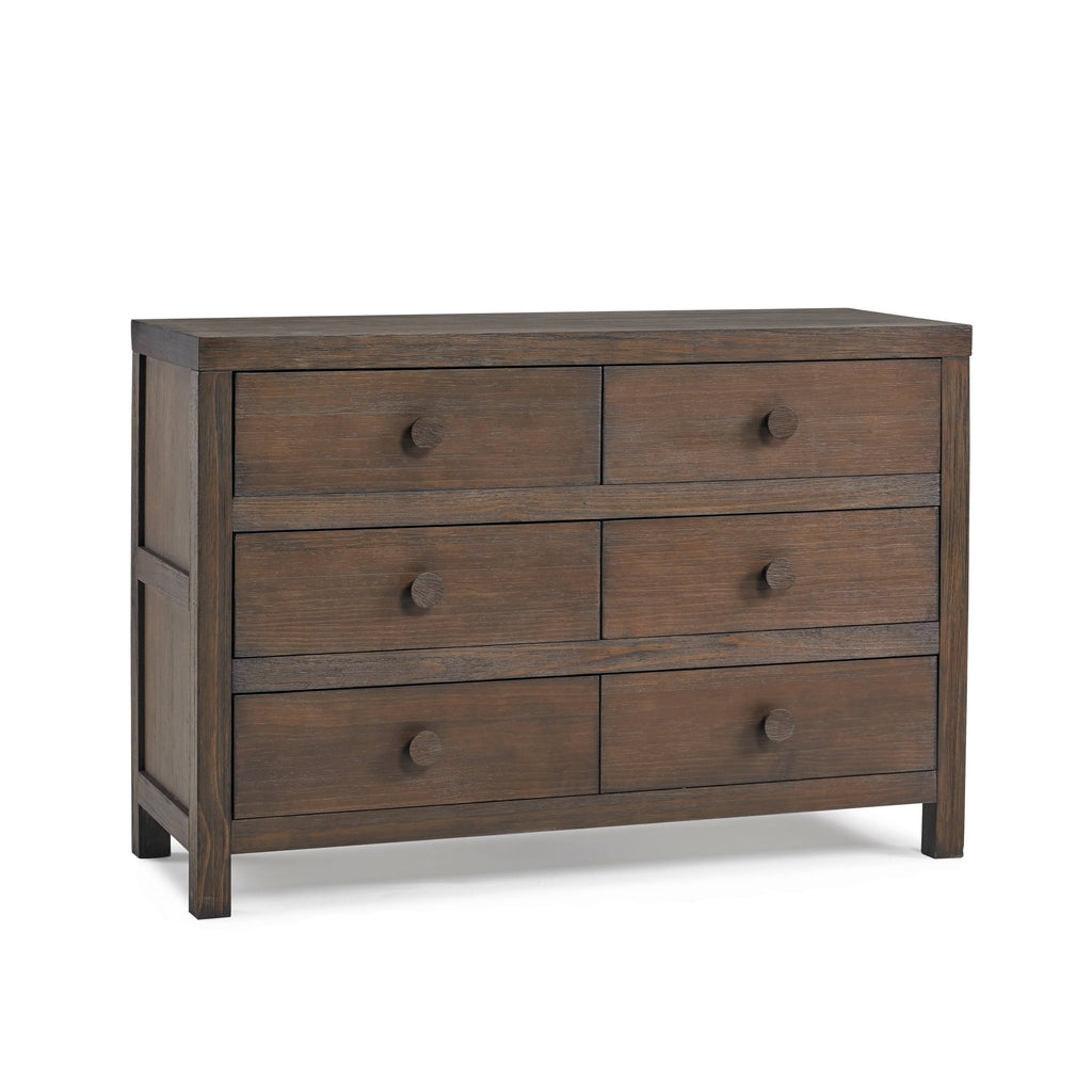 Weathered Brown Double Dresser D224929