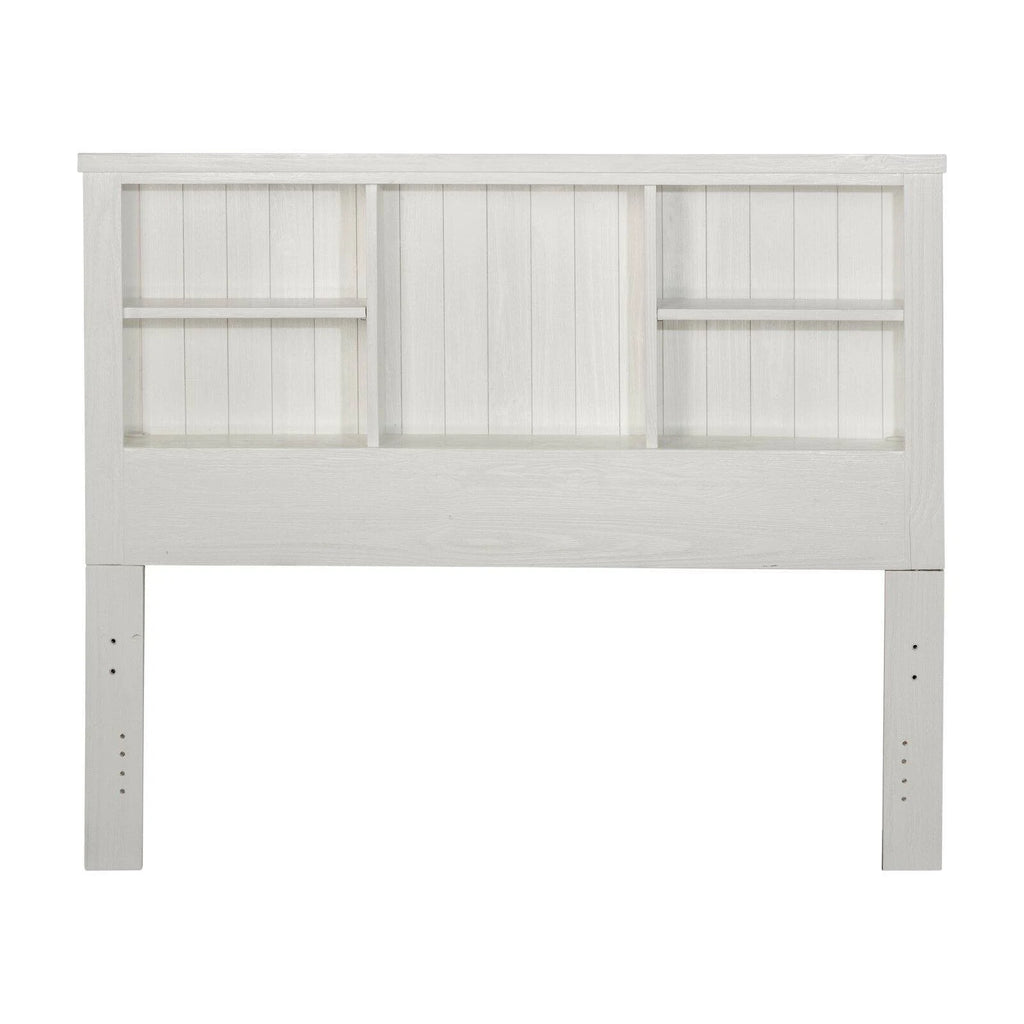 White Full Bookcase Headboard Z668542