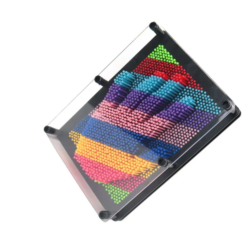 Plastic 3D Pin Art Handprint Toy W80042