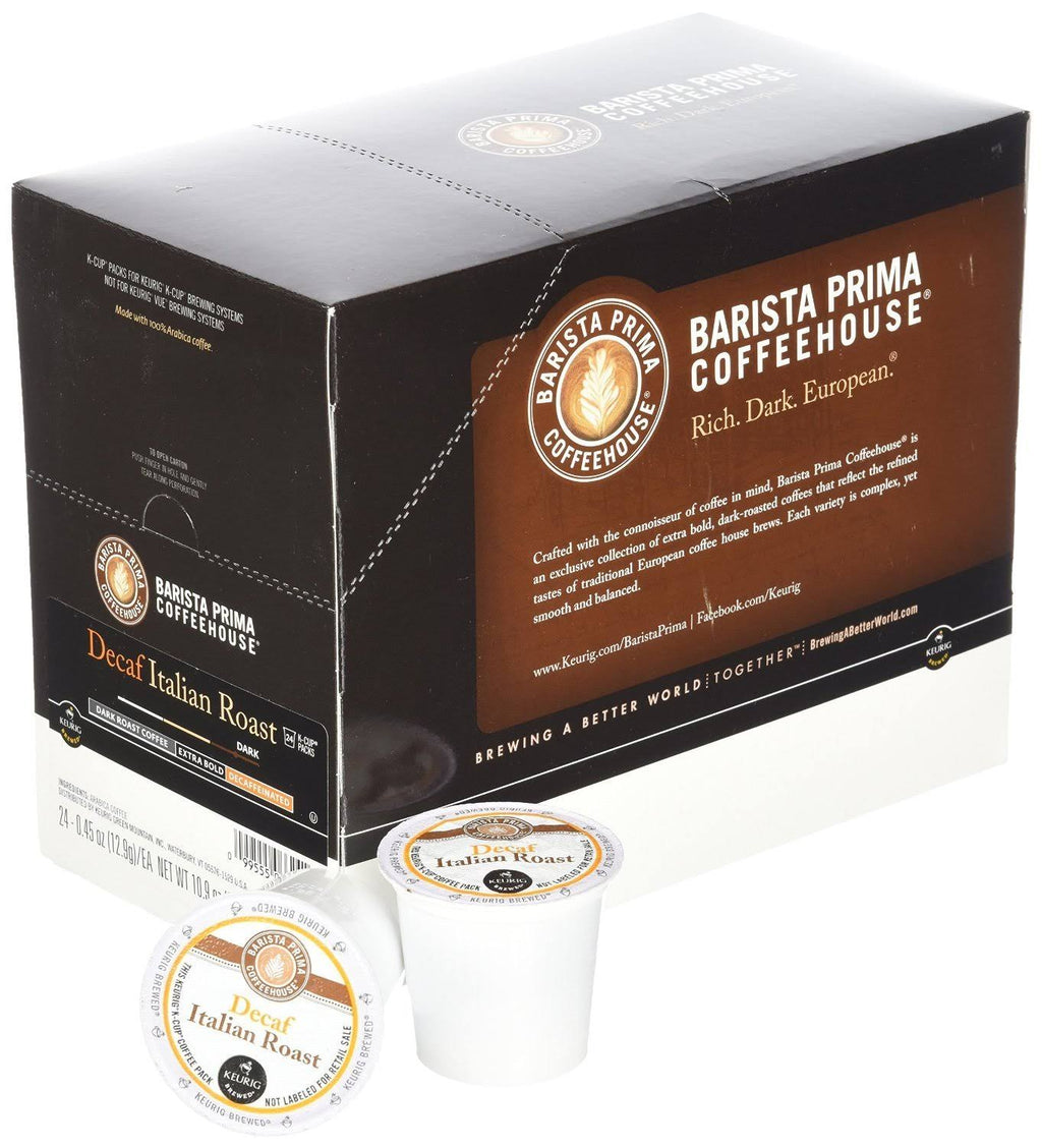 Italian Roast Decaf Coffee Keurig K-Cup Pods 48-Count C6151
