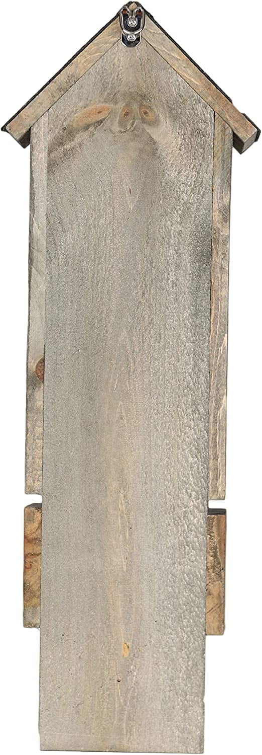 Rustic Handmade Bat House with Bat Attractant W104