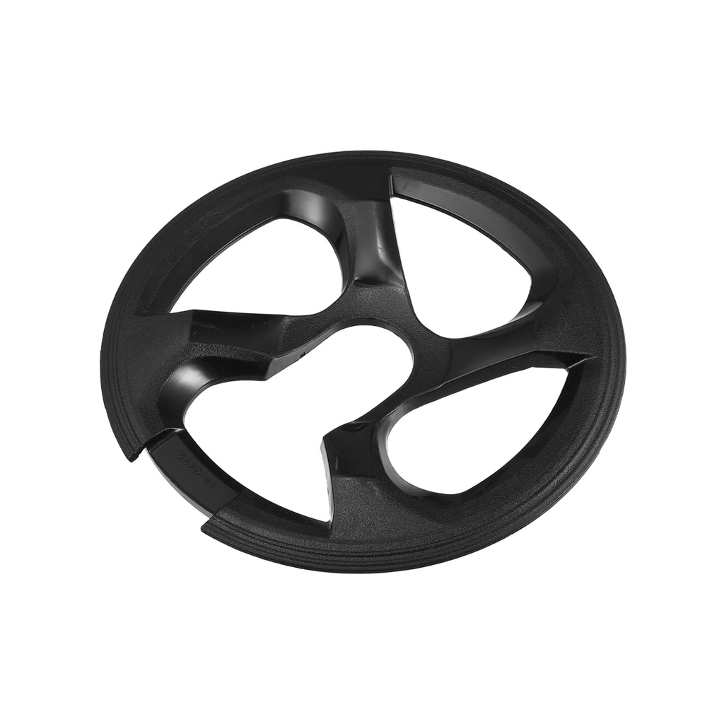 Black Bicycle Bike Chain Wheel Cover Protector I562513