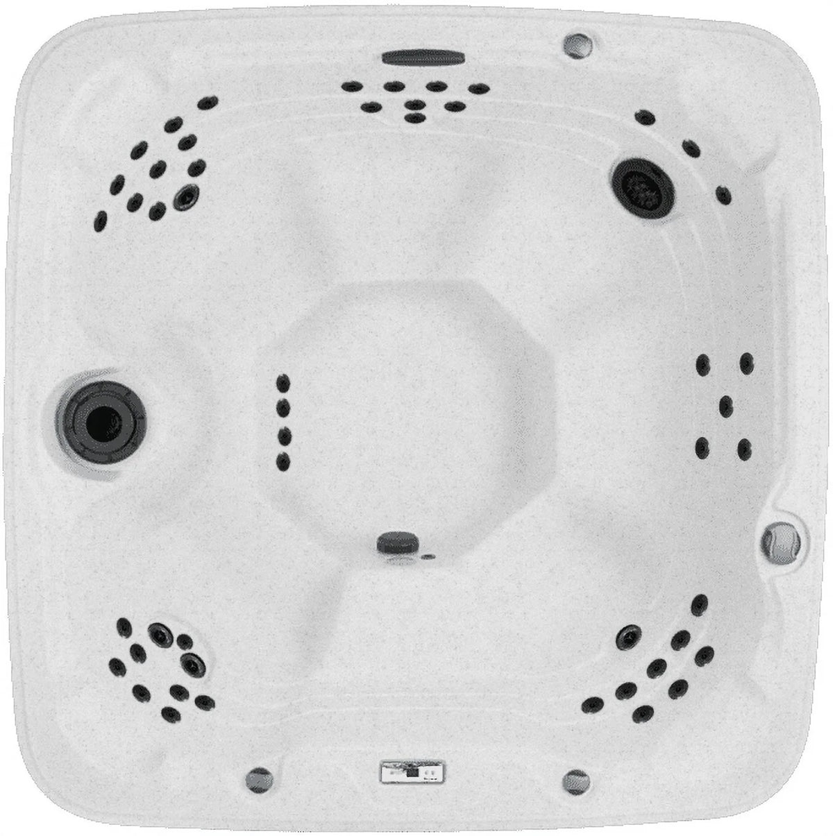 7 Person 65-Jet 220v Hot Tub with Tub Cover and Spa Step G5625