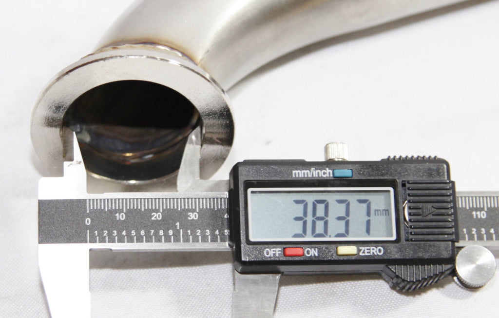 35/38MM V-band External Turbocharger Wastegate Dump Tube Pipe G484