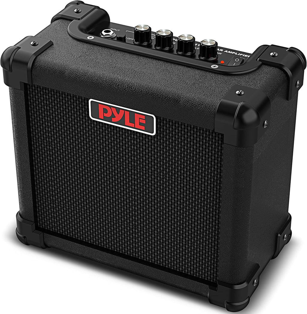 Portable 10 Watt Mini Electric Guitar Amplifier with 5-Inch Speaker, Pack of 2 K6539