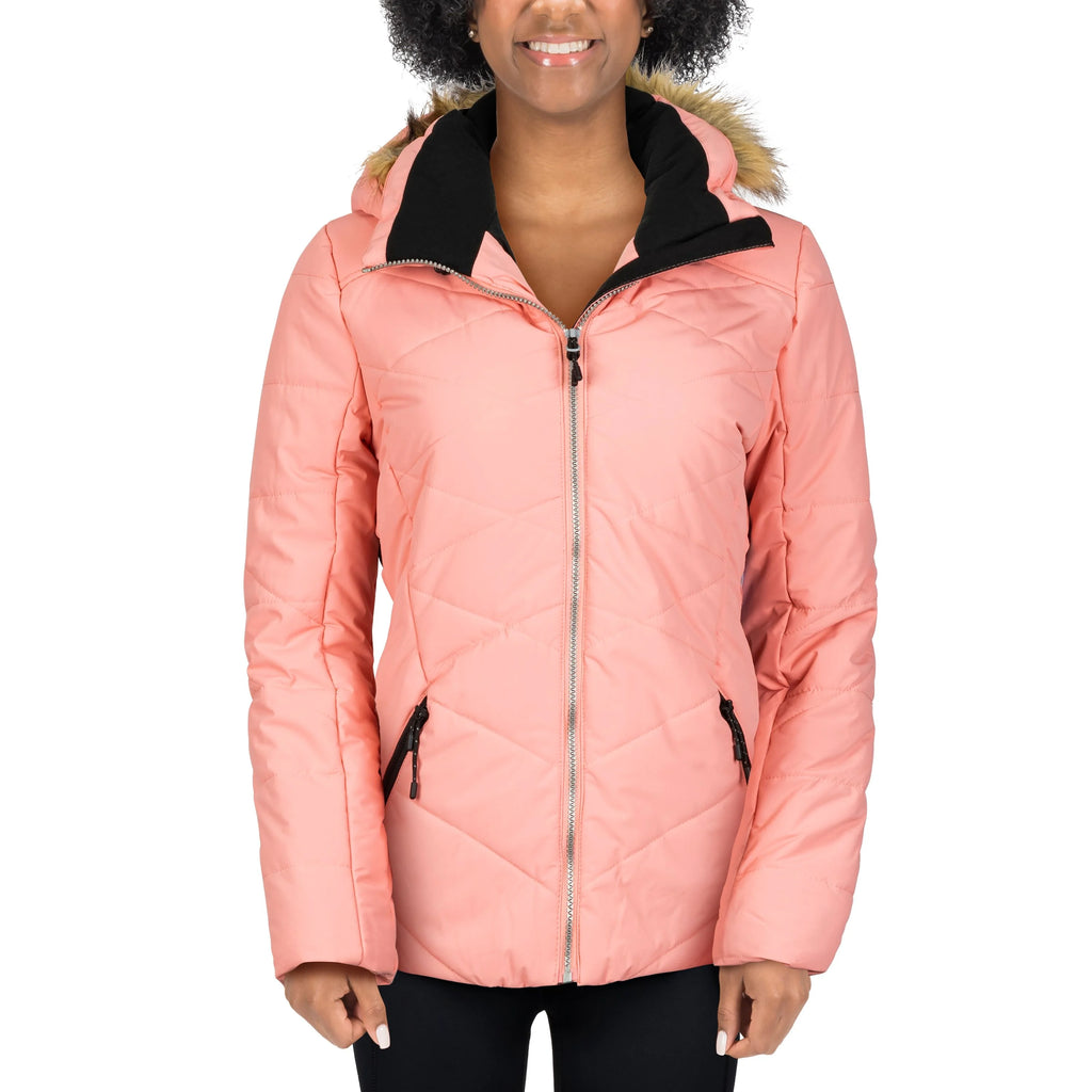 Plus Size Down Alternative Snow Jacket Coat A194516