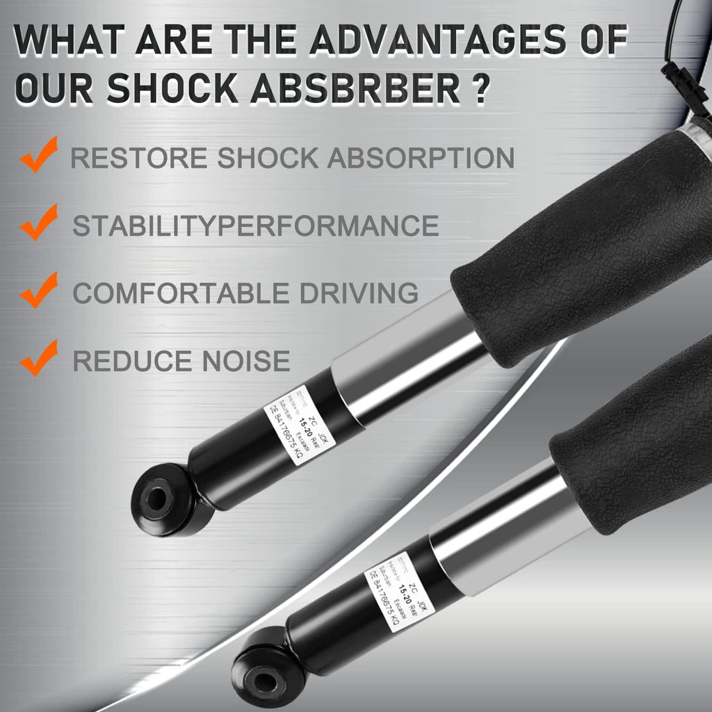 Rear Air Shocks Lift Struts Absorber Pack of 2 M227