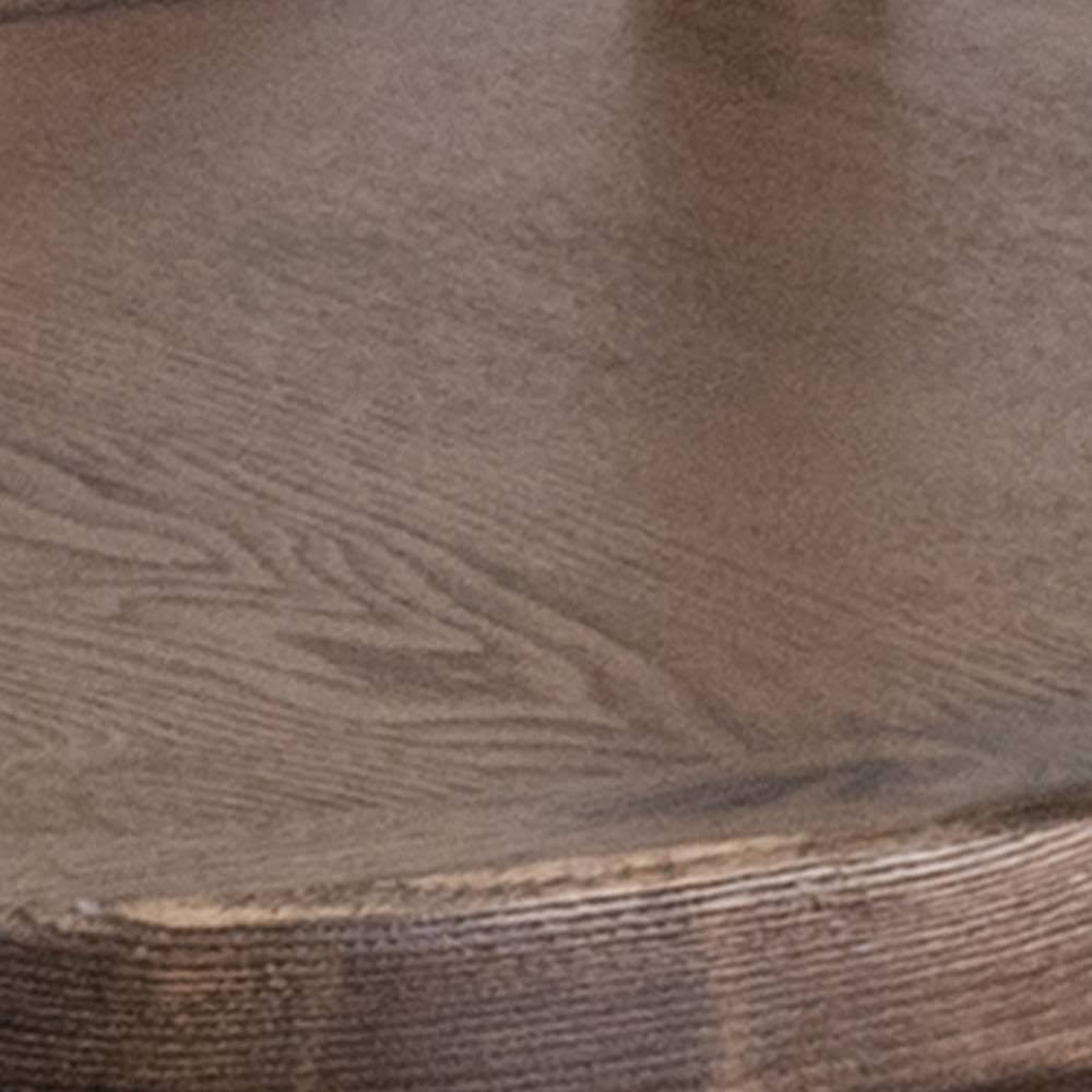 Stackable Wood Cross Back Chair, Pecan L111