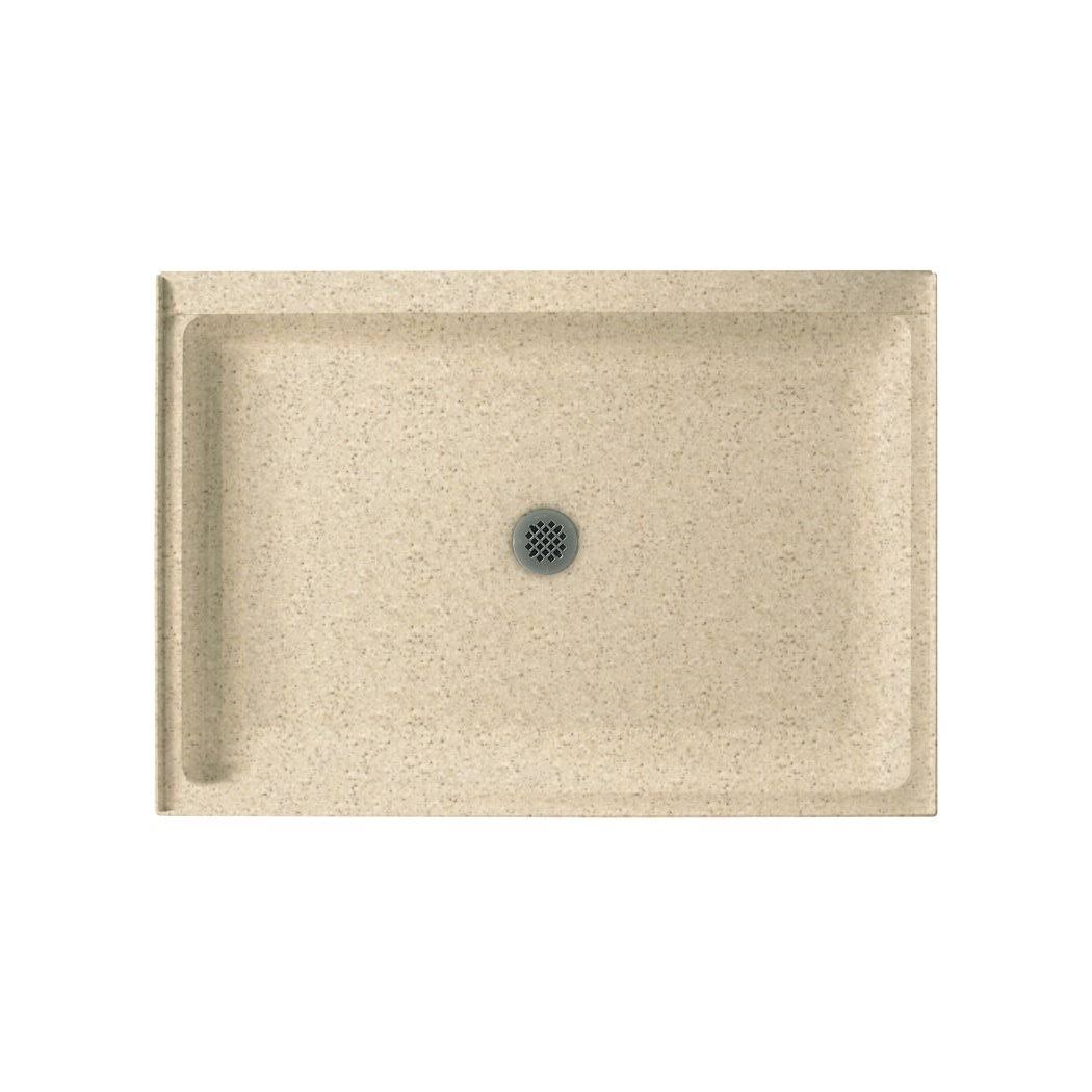 Solid Surface Shower Base in Bermuda Sand B3891