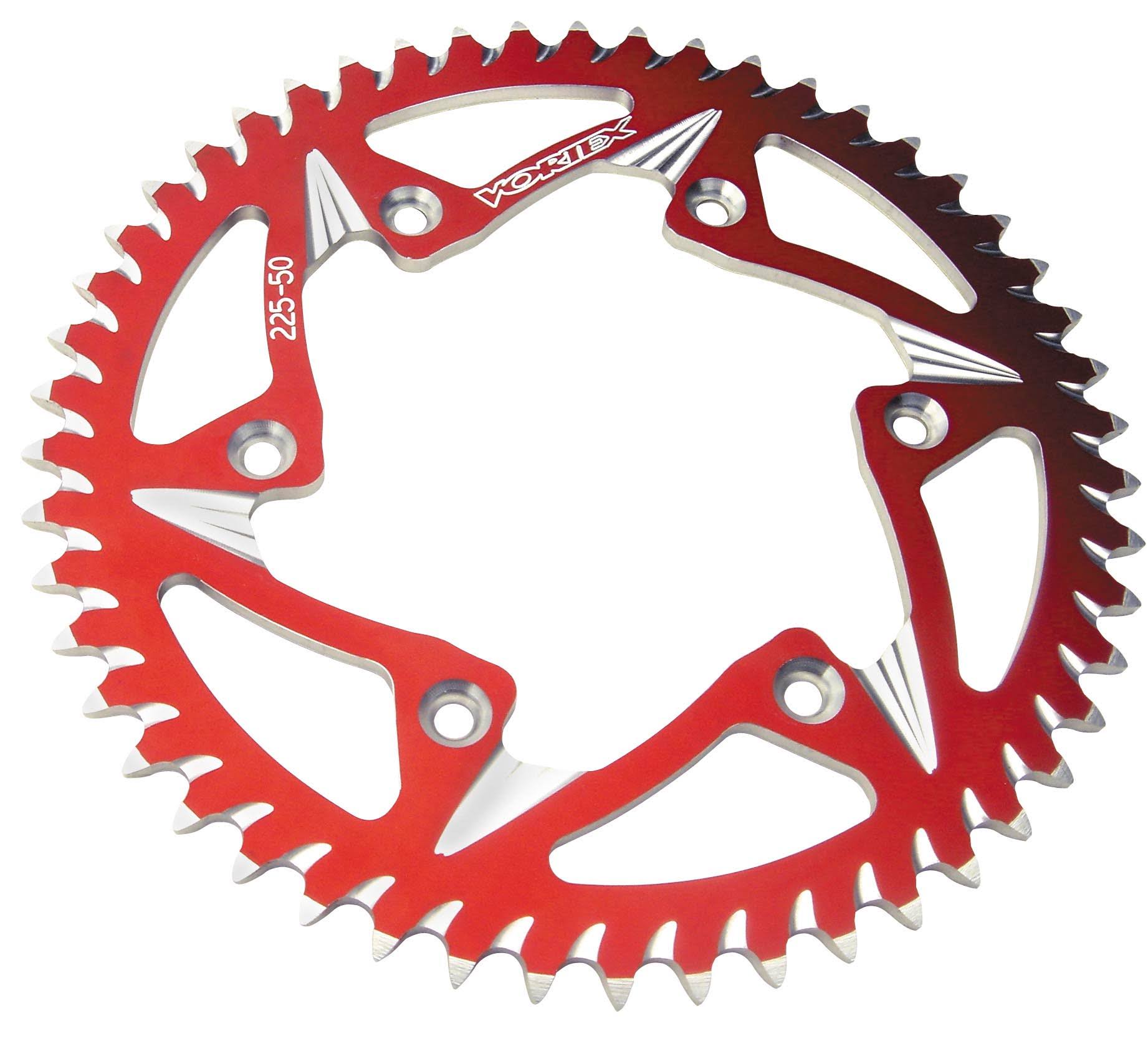 Red 43T Aluminum Rear Sprocket S69618