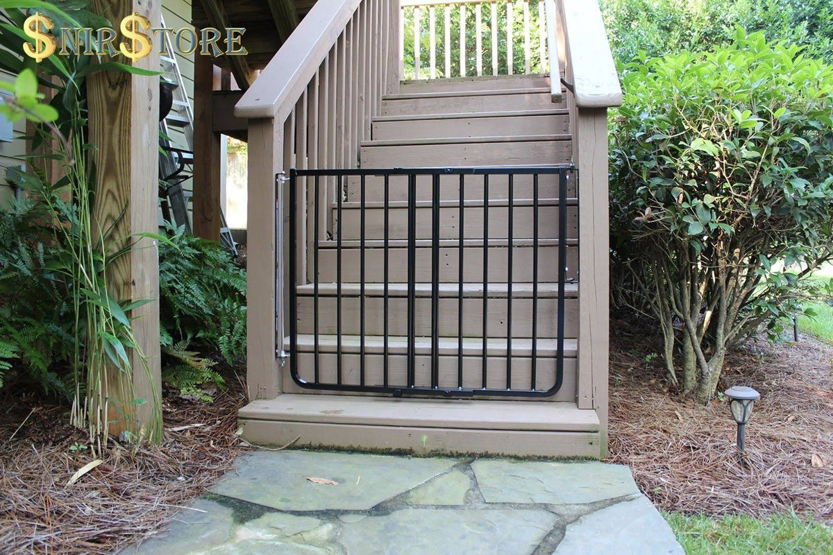 Black Stairway Safety Gate K31674