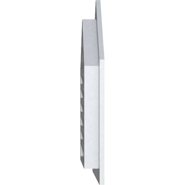Peaked Top Gable Vent, PVC, 12 inch W x 26 inch H V294