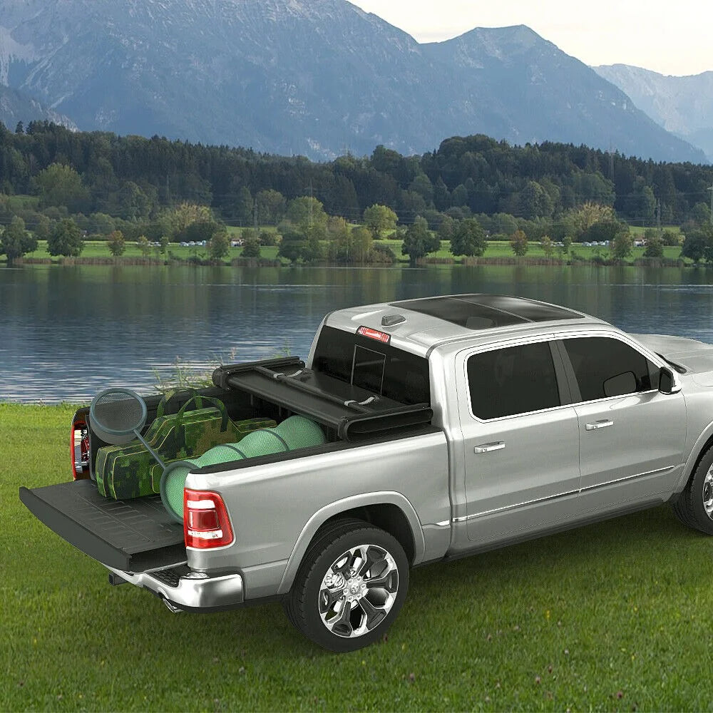 6 ft Tri Fold Truck Bed Tonneau Cover V13354