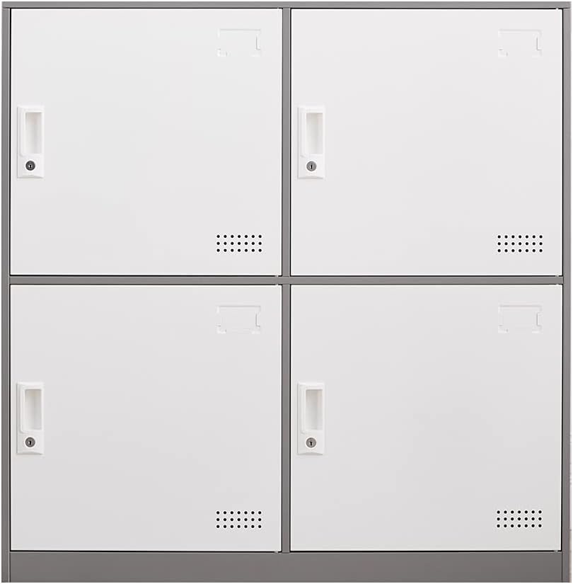 6 Door Steel Storage Locker Cabinet with Lock H967