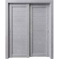 Light Grey Bypass Interior Door U68412