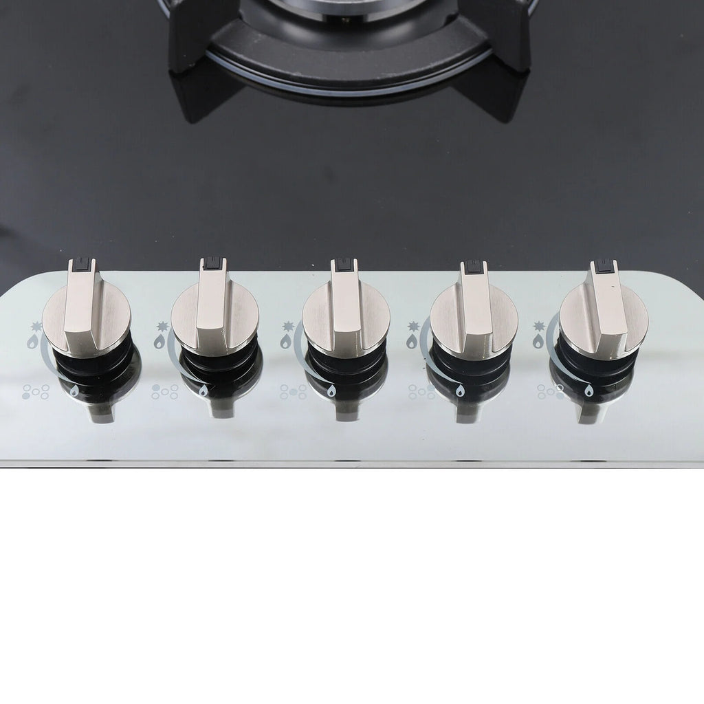 35.4" 5 Burners Tempered Glass Gas Cooktop Z879