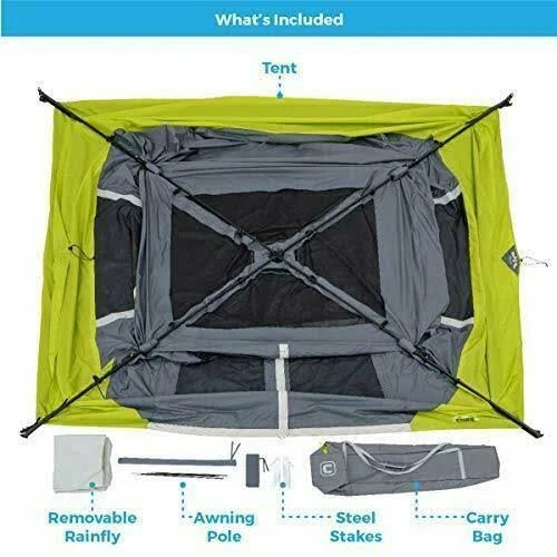 6 Person Instant Cabin Tent with Awning M6766