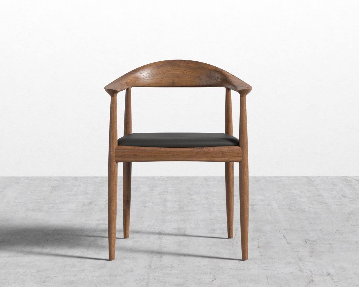 Monaco Black Round Chair A278530
