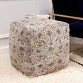 Taupe Ottoman Pouf M618