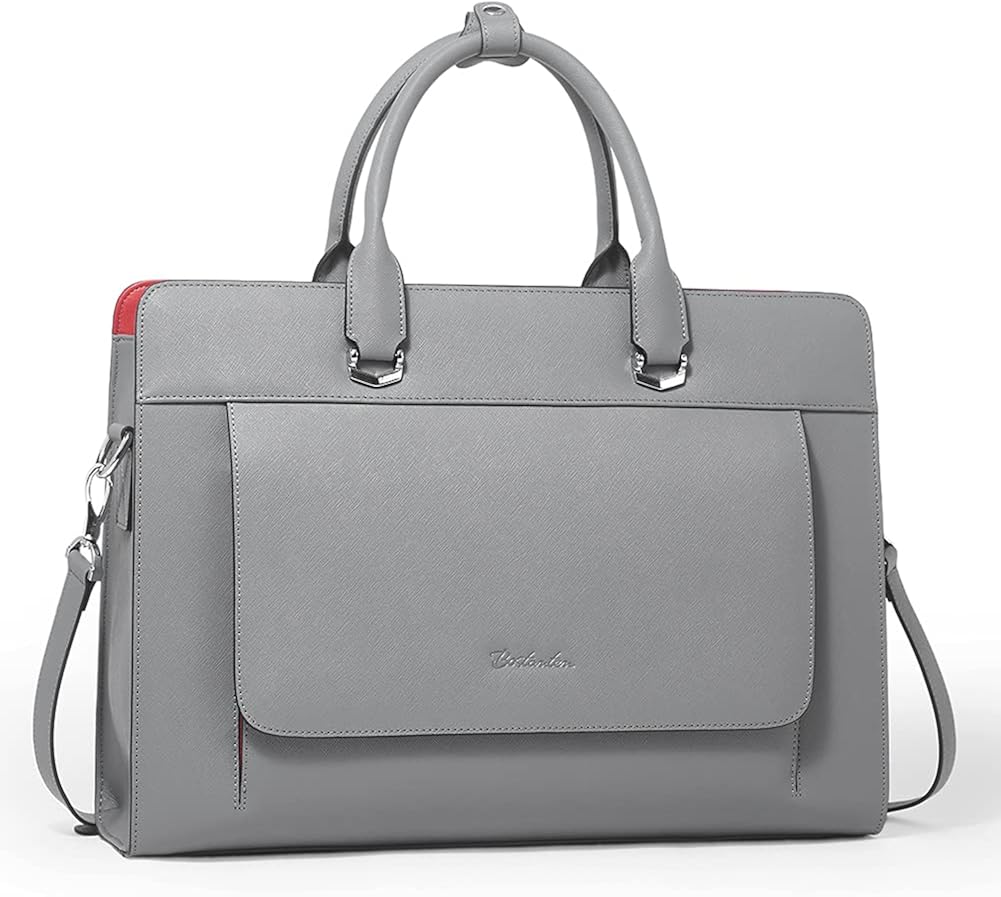 15.6 Inch Leather Laptop Messenger Bag U747