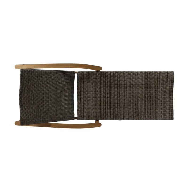 Acacia Wood Chaise Lounge in Mixed Mocha K69439