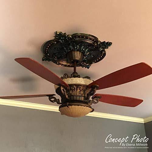 9x22OD x 4 1/8x22ID x 5/8x22P Ceiling Medallion, Hand-Painted Gobi Desert Crackle K160690