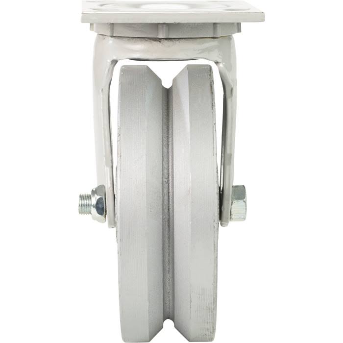 6 inch Gray Swivel Semi-Steel V-Groove Caster C3625