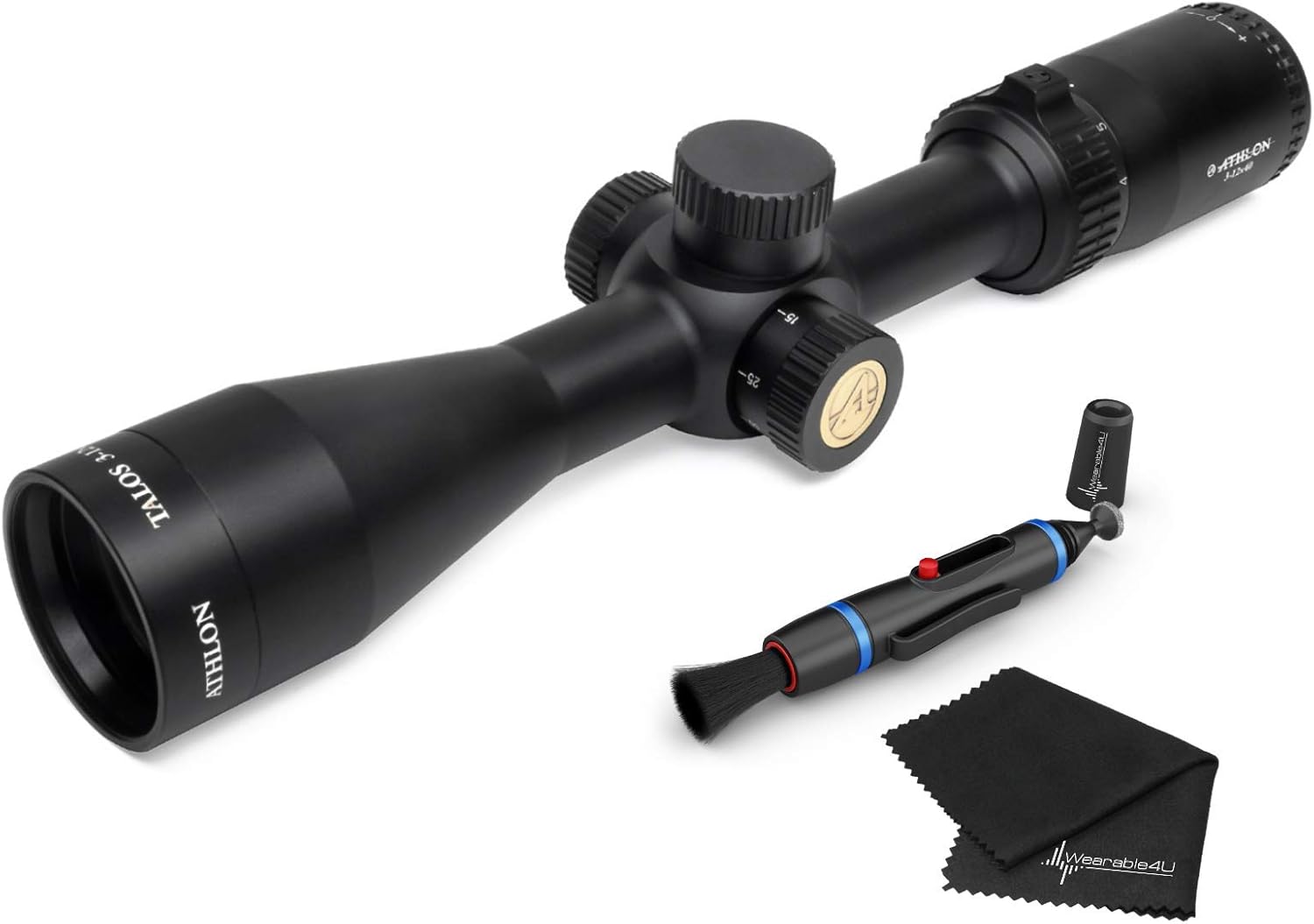3-12x40 Riflescope with Lens Cleaning Pen and Cloth P1252
