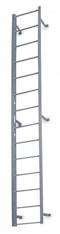 Fixed Ladder, 15 ft. 3 in H, Steel Q252073