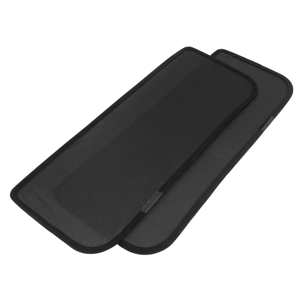 2 Pcs Black Glass Roof Sunroof Shade Cover W142